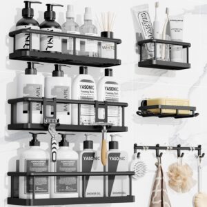 adhesive shower caddy