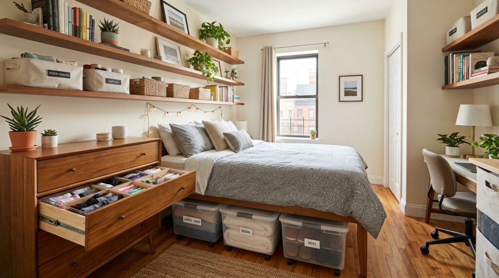 15 Small Apartment Storage Products That Instantly Create More Space 1 small apartment storage products
