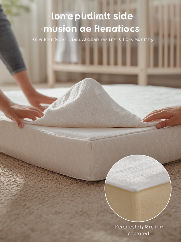 mini mattress in action